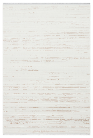 NORA NOR 03 BEIGE Hav Toz Vermez Yıkanabilir Kaymaz İnce Dokuma Modern Halı