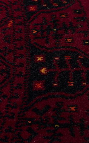 NOSTALJI 959 RED Q  Afgan / Yağcıbedir Desenli El Emeği ile Özel Tezgahlarda Üretilen Tensel Uşak Halısı