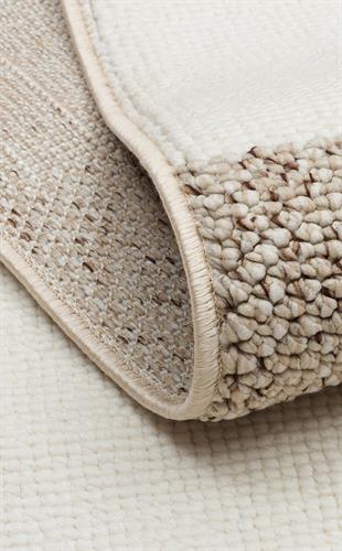 OSLO OSL 07 BEIGE  Hav Vermeyen İpler ile Üretilen Yumuşak Tuşeli Örgü Dokuma Modern Makine Halısı