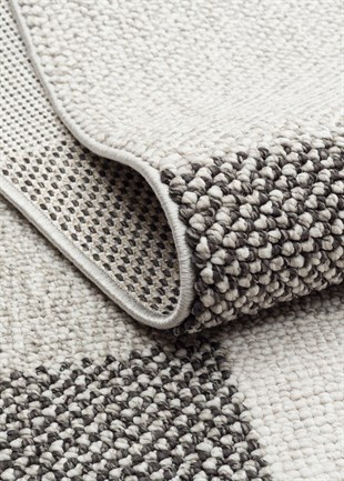 OSLO OSL 07 GREY  Hav Toz Vermez Hasır Dokuma Modern Makine Halısı