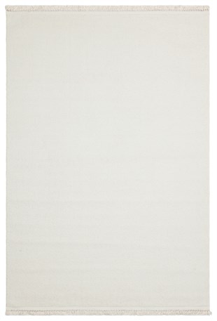 OSLO OSL PLAIN WHITE  Hav Toz Vermez Hasır Dokuma Modern Makine Halısı