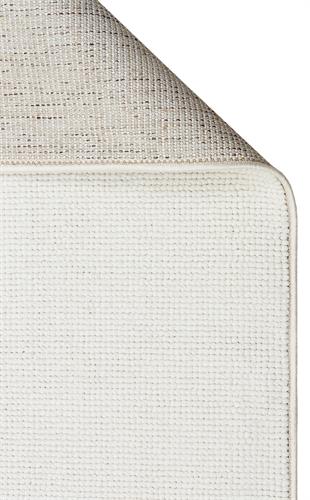 OSLO OSL PLAIN WHITE  Hav Toz Vermez Hasır Dokuma Modern Makine Halısı