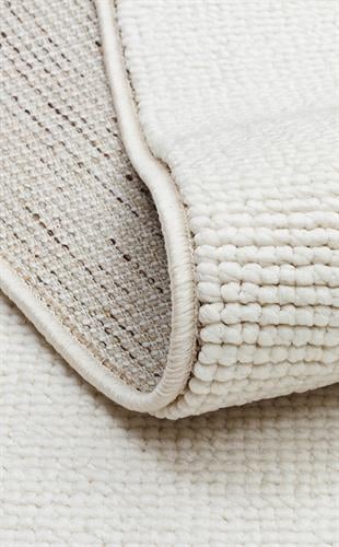 OSLO OSL PLAIN WHITE  Hav Toz Vermez Hasır Dokuma Modern Makine Halısı