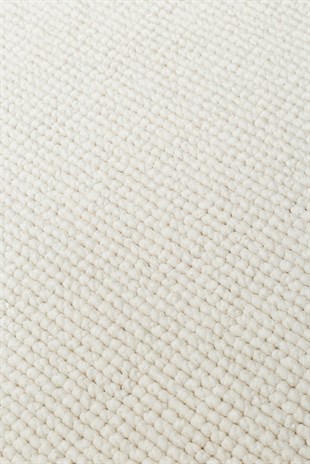 OSLO OSL PLAIN WHITE  Hav Toz Vermez Hasır Dokuma Modern Makine Halısı