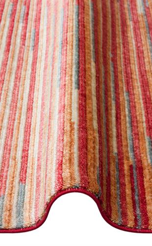 OTTO TT 03 MULTY  Özel Hav Vermeyen ve Kolay Temizlenebilir Tencel Kullanılarak El Emeği ile Özel Tezgahlarda Üretilen Modern Kara Tezgah Halısı 