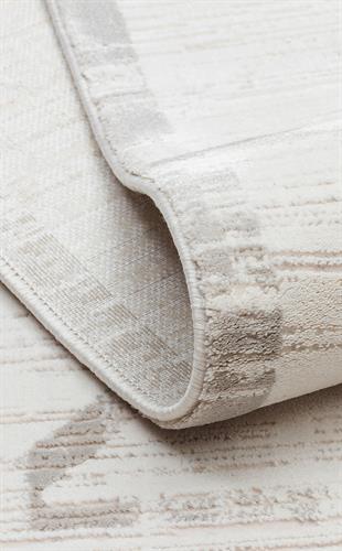 PADONA PDN 02 CREAM GREY  Extra Yumuşak Dokulu Sık Dokuma Modern Desenlere Sahip Şık Salon Halısı