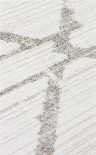 PADONA PDN 02 CREAM GREY  Extra Yumuşak Dokulu Sık Dokuma Modern Desenlere Sahip Şık Salon Halısı