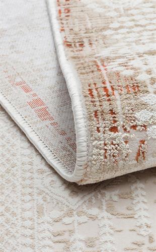 PADONA PDN 05 CREAM VIZON  Extra Yumuşak Dokulu Sık Dokuma Modern Desenlere Sahip Şık Salon Halısı