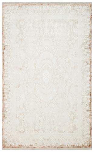 PADONA PDN 05 CREAM VIZON  Extra Yumuşak Dokulu Sık Dokuma Modern Desenlere Sahip Şık Salon Halısı