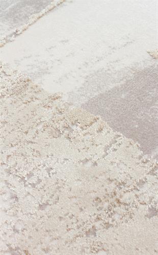 PADONA PDN 06 BEIGE GREY  Extra Yumuşak Dokulu Sık Dokuma Modern Desenlere Sahip Şık Salon Halısı