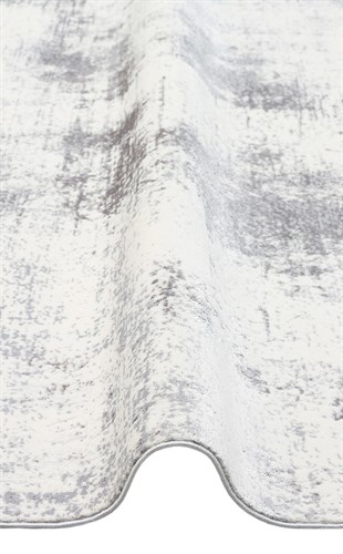 PASSAGE PLZ 01 CREAM GREY  Yumuşak Tuşeli Sık Dokuma Modern Halı