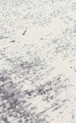 PASSAGE PLZ 01 CREAM GREY  Yumuşak Tuşeli Sık Dokuma Modern Halı