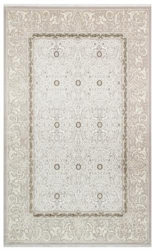 PASSAGE PLZ 04 CREAM VIZON  Yumuşak Tuşeli Sık Dokuma Modern Halı