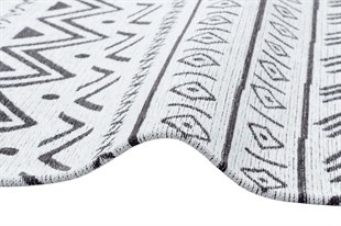 PALMA PM 02 GREY D.GREY  Hav Toz Vermez Modern Dokuma Kilim
