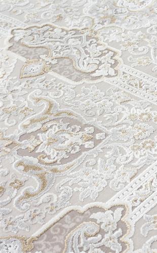 PALMIRA PLM 01 CREAM GREY  Yüksek Kaliteli Sık Dokuma Modern Salon Halısı