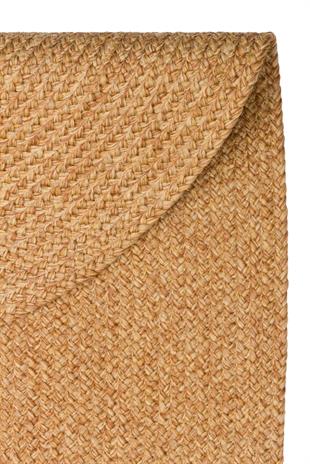 PATNA PTN 19 NATURAL  Jüt Hasır Görünümlü Hav Toz Vermez Örgü Halı 