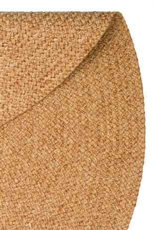 PATNA PTN 19 NATURAL Q  Jüt Hasır Görünümlü Hav Toz Vermez Örgü Halı 