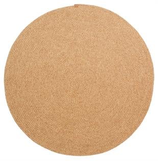 PATNA PTN 19 NATURAL Q  Jüt Hasır Görünümlü Hav Toz Vermez Örgü Halı 