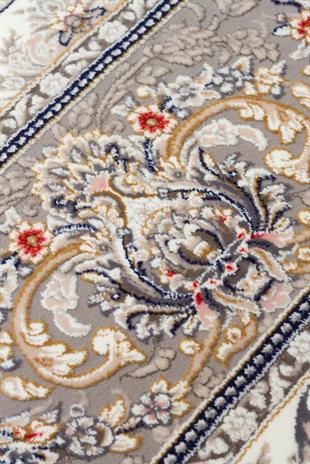 PERSIAN PER 01 CREAM  Klasik Desenli Yüksek Kalite Sıkı ve İnce Dokuma Yaklaşık 3 Milyon Point Makine Halısı