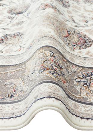 PERSIAN PER 02 CREAM  Klasik Desenli Yüksek Kalite Sıkı ve İnce Dokuma Yaklaşık 3 Milyon Point Makine Halısı