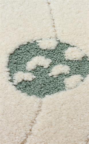 PICCOLO PCL 02 CREAM MULTY  Pastel Renkli Hav ve Toz Vermeyen Çocuk Halısı