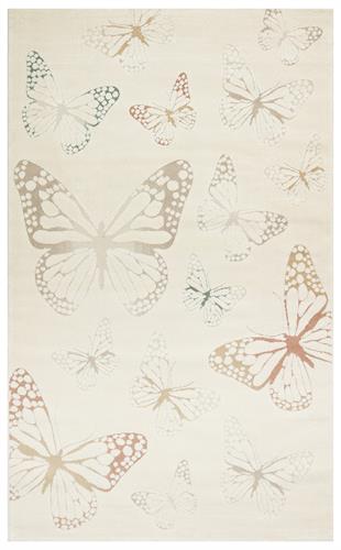 PICCOLO PCL 03 CREAM MULTY  Pastel Renkli Hav ve Toz Vermeyen Çocuk Halısı