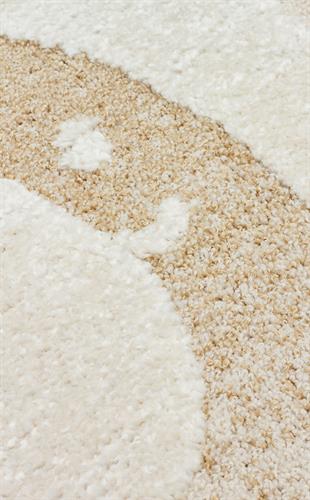 PICCOLO PCL 06 CREAM MULTY  Pastel Renkli Hav ve Toz Vermeyen Çocuk Halısı