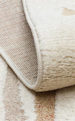 PICCOLO PCL 06 CREAM MULTY  Pastel Renkli Hav ve Toz Vermeyen Çocuk Halısı