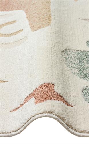 PICCOLO PCL 06 CREAM MULTY  Pastel Renkli Hav ve Toz Vermeyen Çocuk Halısı