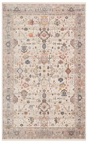 PIETRA PTA 01 CREAM GREY  Sıcak Renk Tonlarını Etnik Desenler ile Buluşturan Yumuşak Tuşeli Makine Halısı