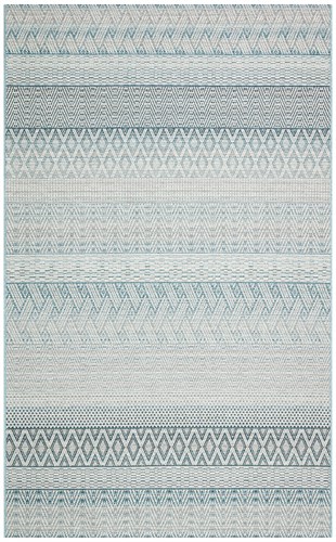POLO POL 05 BLUE  Dış Mekan Kullanıma Uygun, Yıkanabilen, Hav ve Toz Vermeyen Modern Sisal Halı