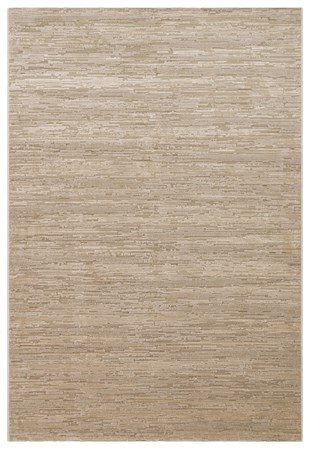 RIVERA RVR 01 BEIGE  Modern ve Klasik Desenli Yüksek Alçak Çift Boyutlu Dokumaya Sahip Yumuşak Tuşeli Makine Halısı
