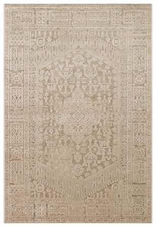 RIVERA RVR 02 BEIGE  Modern ve Klasik Desenli Yüksek Alçak Çift Boyutlu Dokumaya Sahip Yumuşak Tuşeli Makine Halısı
