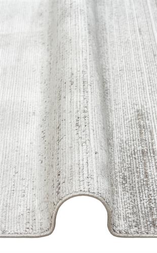 ROMA RM 01 CREAM GREY  Viskon ve Polyester ile Üretilen Şık Salon Halısı