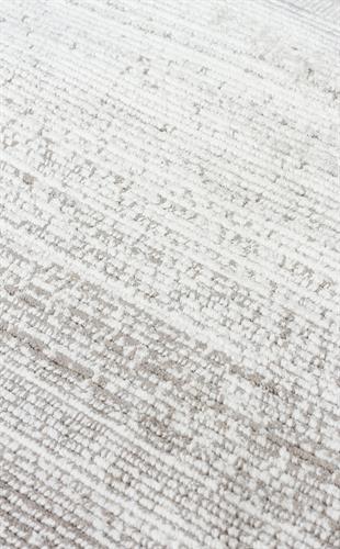 ROMA RM 01 CREAM GREY  Viskon ve Polyester ile Üretilen Şık Salon Halısı