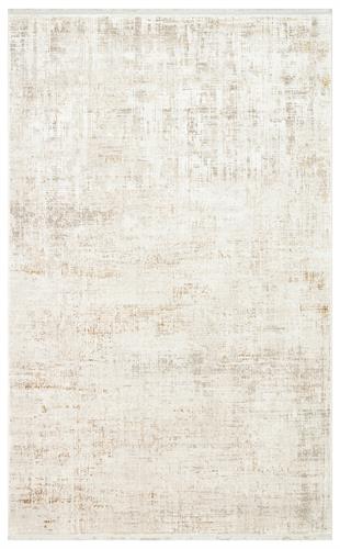 ROMA RM 03 CREAM BEIGE  Viskon ve Polyester ile Üretilen Şık Salon Halısı