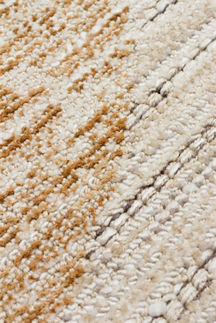 SAHARA SHA 02 CREAM GOLD  Hav Toz Vermez Yumuşak Tuşeli Modern Makine Halısı