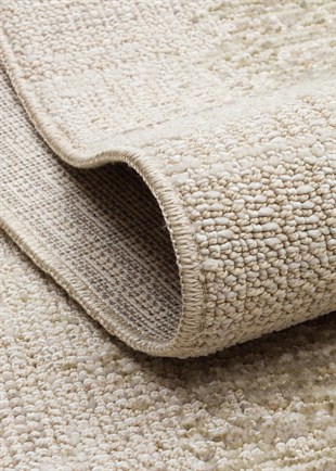 SAHARA SHA 04 CREAM GREEN  Hav Toz Vermez Yumuşak Tuşeli Modern Makine Halısı