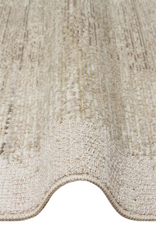 SAHARA SHA 04 CREAM GREEN  Hav Toz Vermez Yumuşak Tuşeli Modern Makine Halısı