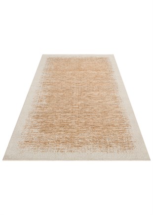 SAHARA SHA 04 CREAM TERRA  Hav Toz Vermez Yumuşak Tuşeli Modern Makine Halısı
