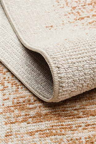 SAHARA SHA 04 CREAM TERRA  Hav Toz Vermez Yumuşak Tuşeli Modern Makine Halısı