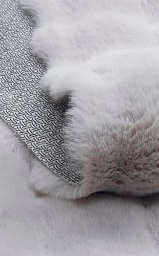 SANDY SND PLAIN GREY  Özel Yüksek Alçak Dokulu Yumuşak Tuşeli Suni  Kürk