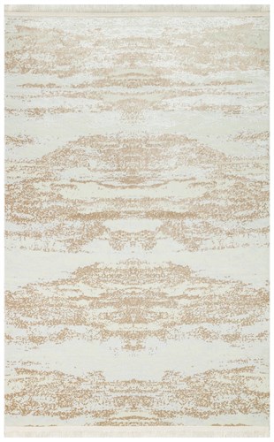 SATEEN ST 01 CREAM BEIGE XW  Hav Toz Vermez Yıkanabilir Kaymaz İnce Dokuma Modern Halı