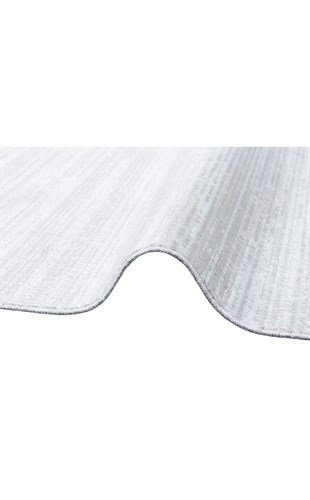 SATEEN ST 09 GREY XW  Hav Toz Vermez Yıkanabilir Kaymaz İnce Dokuma Modern Halı