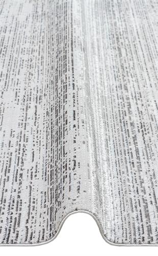 SATEEN ST 101 D.GREY XW  Hav Toz Vermez Yıkanabilir Kaymaz İnce Dokuma Modern Halı
