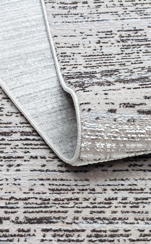 SATEEN ST 101 D.GREY XW  Hav Toz Vermez Yıkanabilir Kaymaz İnce Dokuma Modern Halı