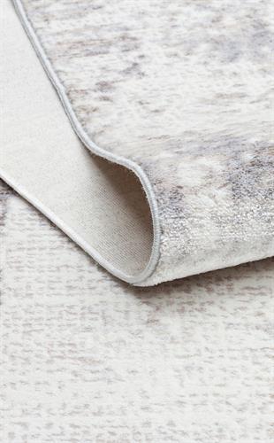 SATEEN ST 106 CREAM BEIGE  Yıkanabilir Kaymaz Tabanlı Hav Vermez Sık Dokuma Modern Halı