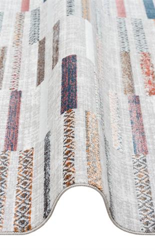 SATEEN ST 110 MULTY XW   Yıkanabilir Kaymaz Tabanlı Hav Vermez Sık Dokuma Modern Halı