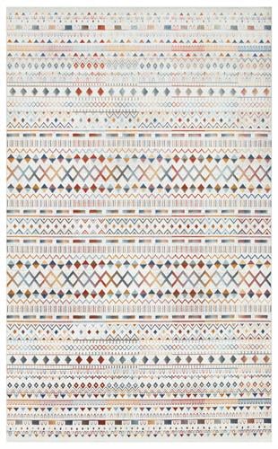 SATEEN ST 111 MULTY XW  Yıkanabilir Kaymaz Tabanlı Hav Vermez Sık Dokuma Modern Halı