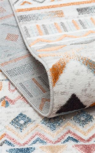 SATEEN ST 111 MULTY XW  Yıkanabilir Kaymaz Tabanlı Hav Vermez Sık Dokuma Modern Halı